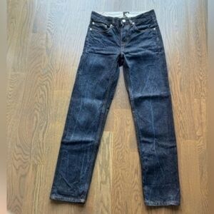 Goodale Bootcut Selvedge Denim Jeans mens 30x30 Blue Mid Rise Dark Wash Jeans